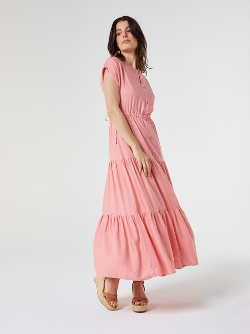 Avery Linen Midi Dress