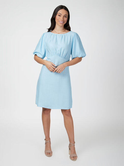 Poppy Puff Sleeve Dress