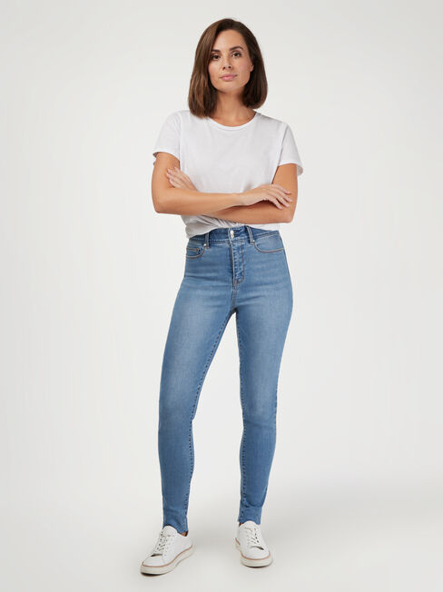 Tummy Trimmer Skinny Jeans