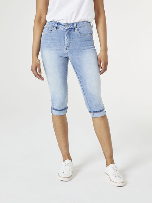 Mid Waisted Pedal Pusher