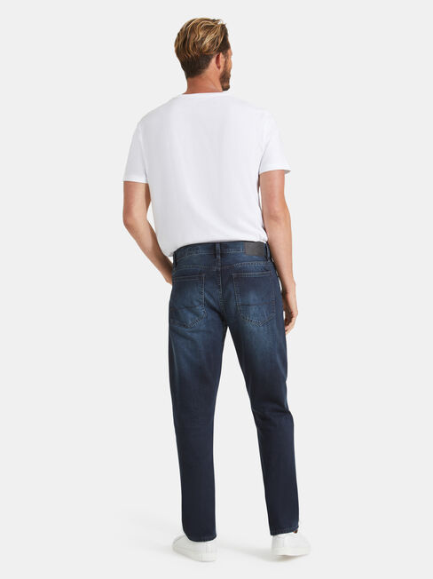 Slim Straight Jeans Storm Indigo