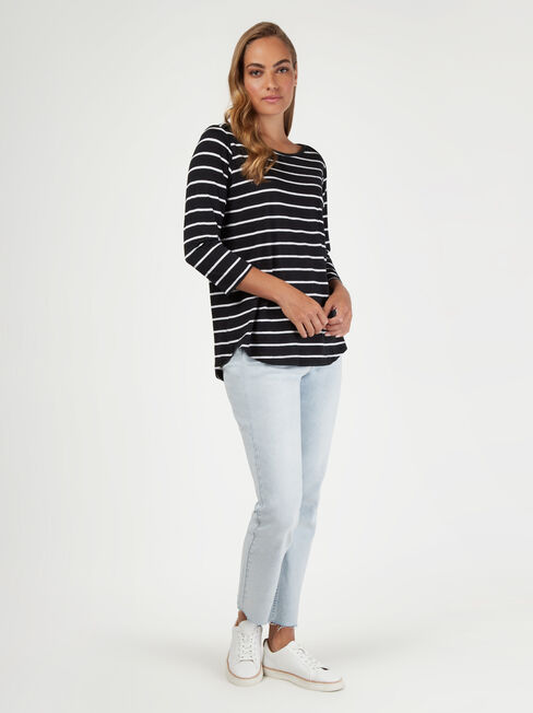 Essential Boatneck Tee