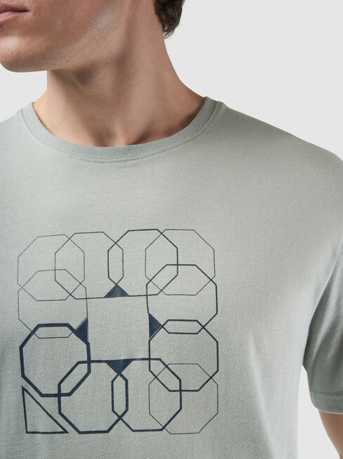 SS Samuel Print Crew Tee