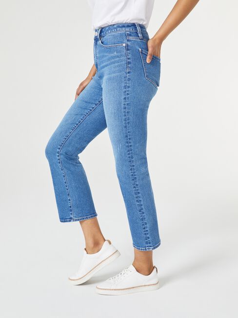 Rita High Waisted Crop Boot Jeans