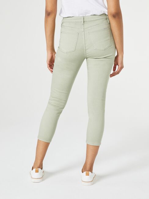 Kara Mid Waisted Skinny Capri