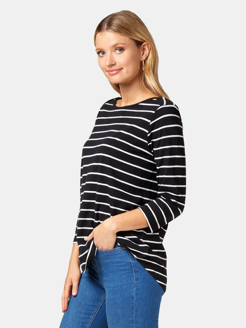 Essential Boatneck Tee