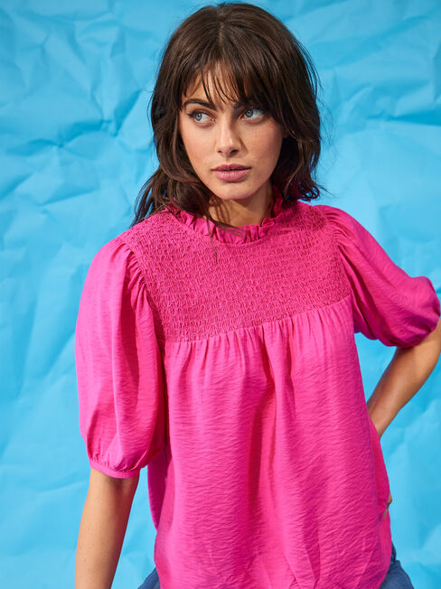 Burtie Puff Sleeve Top