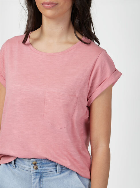 Essential Slub Pocket Tee