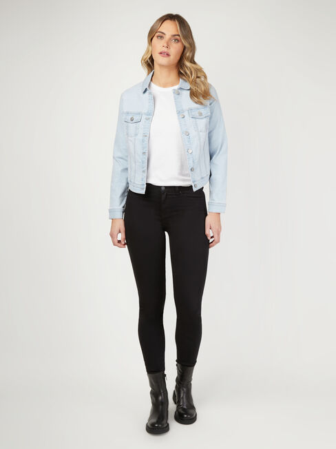 Classic Stretch Denim Jacket