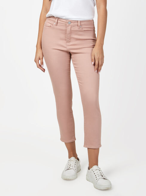 Kara Mid Waisted Skinny Capri