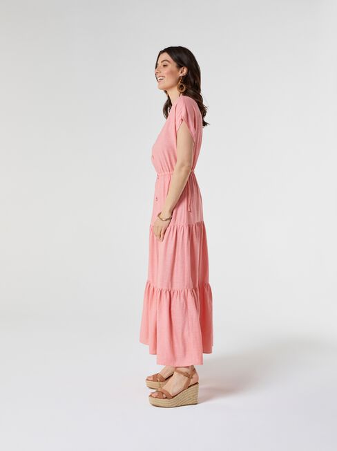 Avery Linen Midi Dress