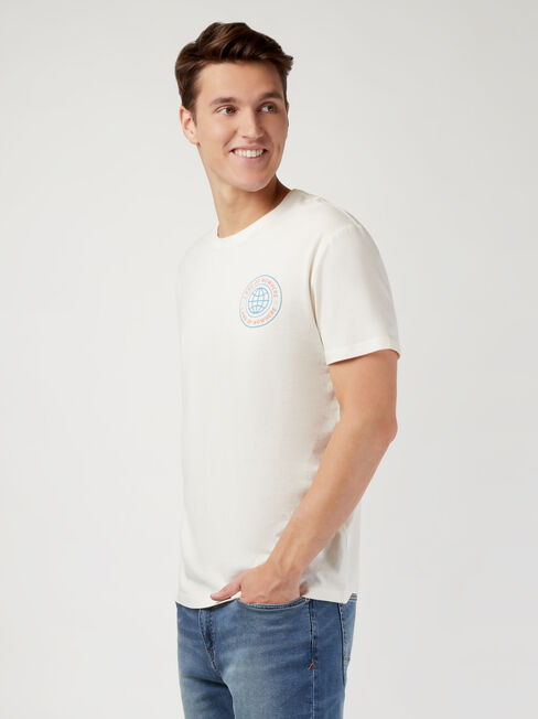 SS Trent Print Crew Tee