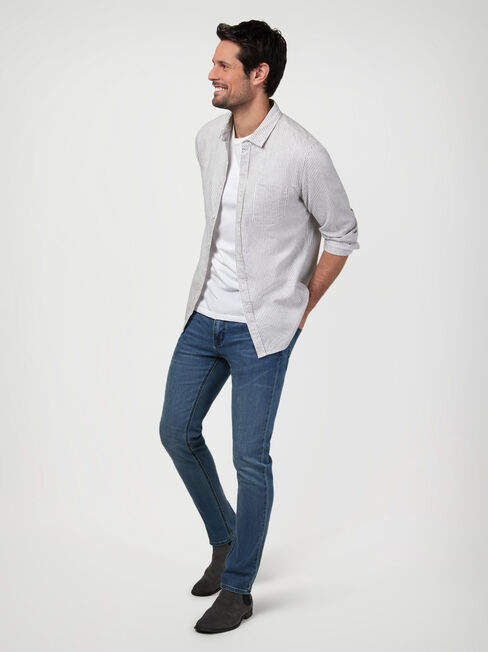 LS Martin Stripe Shirt