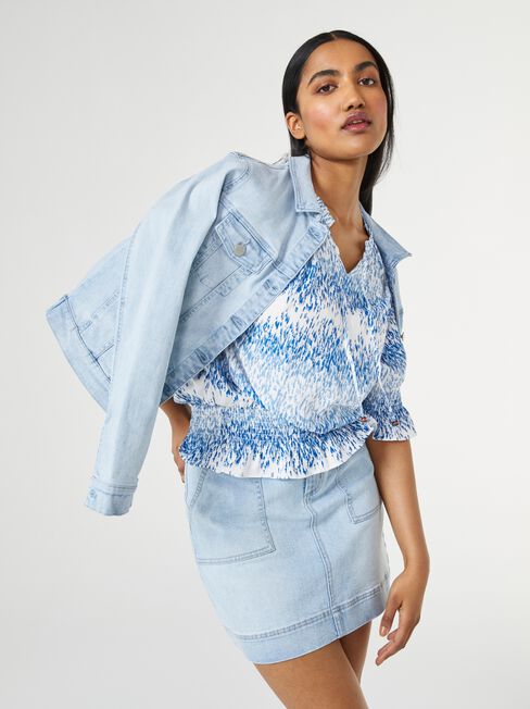 Dixie Tie Neck Blouse