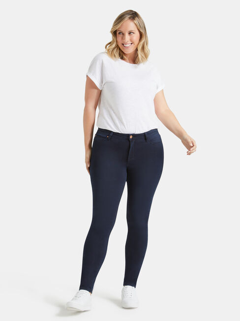 Curve Embracer Skinny Jeans Indigo Ink