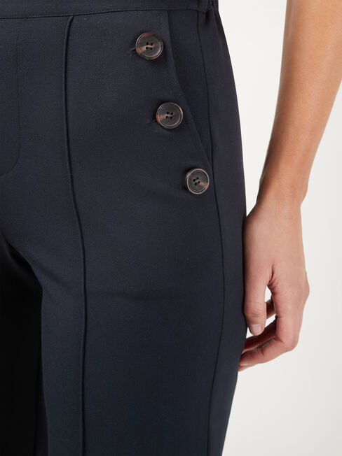 Terri Twill Crop Wide Leg Pant