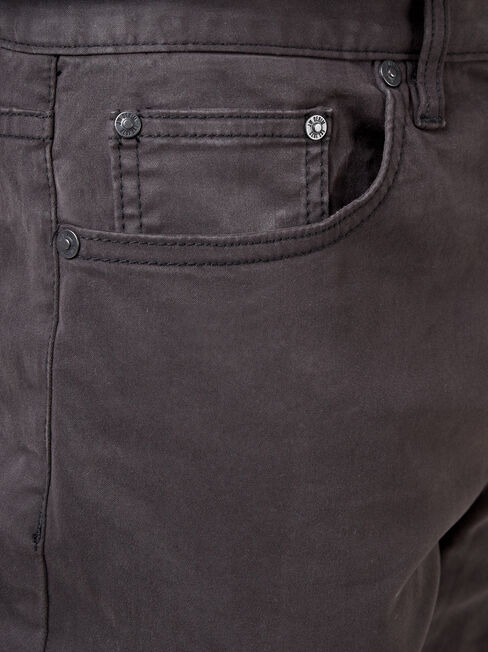 Slim Tapered Jeans Black Charcoal