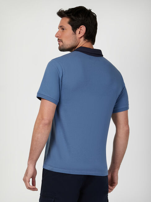 SS Ashton Panel Jersey Polo