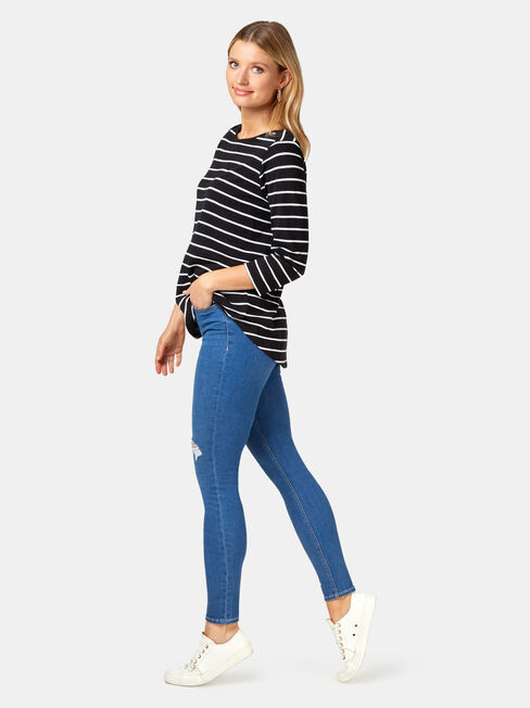 Essential Boatneck Tee