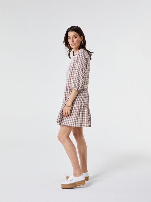 Kennedy Blouson Sleeve Shirt Dress