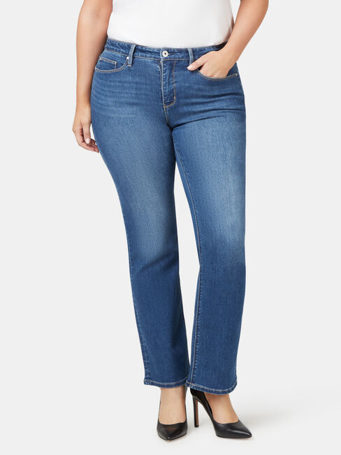 Curve Embracer Bootcut Jeans