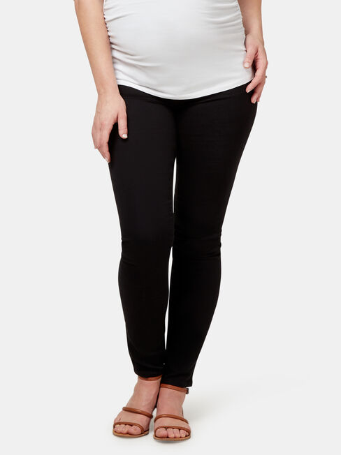 Maternity Skinny Jeans Black Night