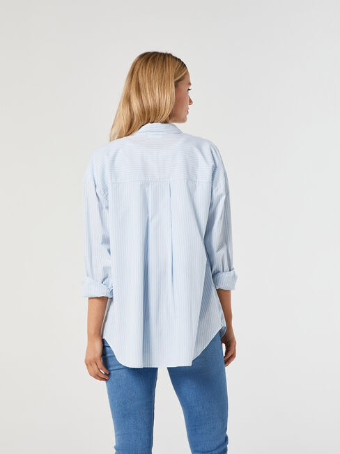 Fern Cotton Stripe Shirt