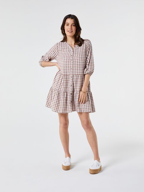 Kennedy Blouson Sleeve Shirt Dress