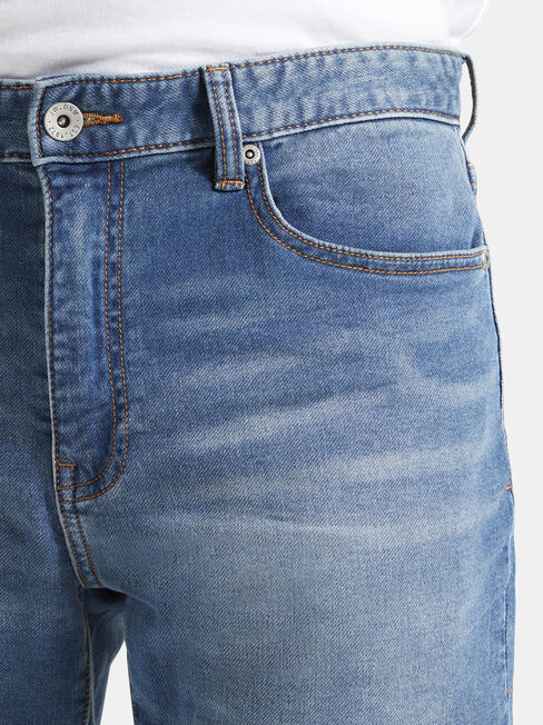 Raleigh Slim Tapered Knit jeans