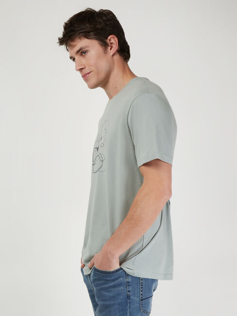 SS Samuel Print Crew Tee