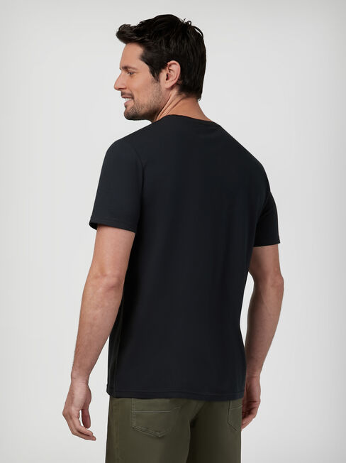 SS Evel Knievel Las Vegas Print Crew Tee