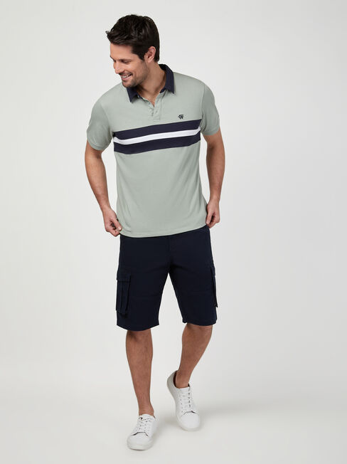 SS Ashton Panel Jersey Polo