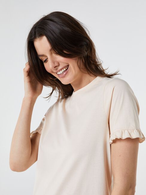 Clara Frill Sleeve Tee