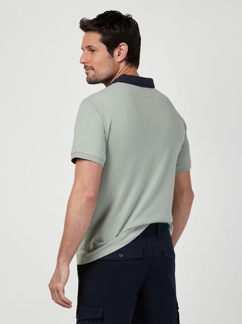 SS Ashton Panel Jersey Polo