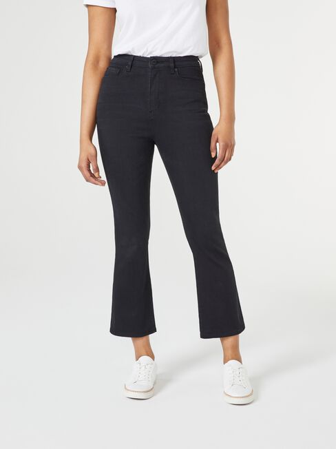 Rita High Waisted Crop Boot Jeans