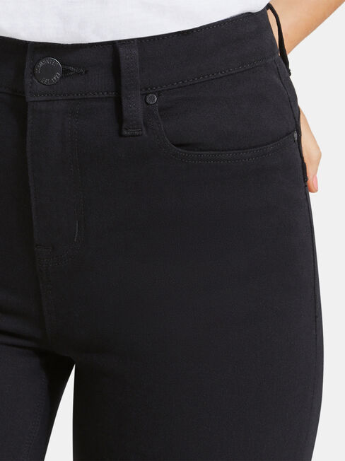 Butt Lifter Skinny Jeans Black Night