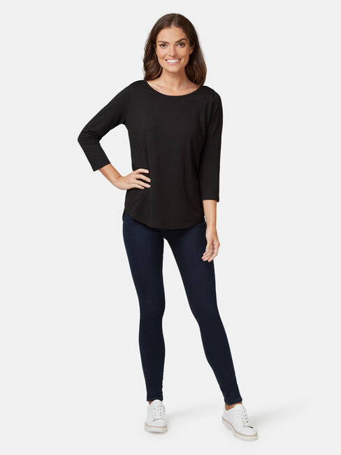 Essential Boatneck Tee