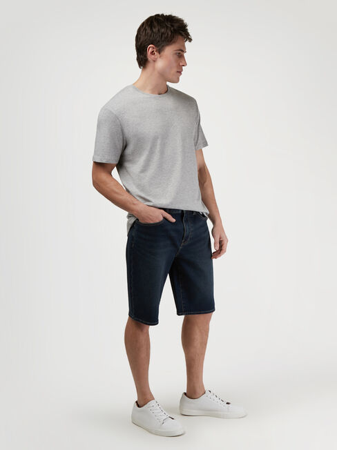 Caleb Knit Denim Short