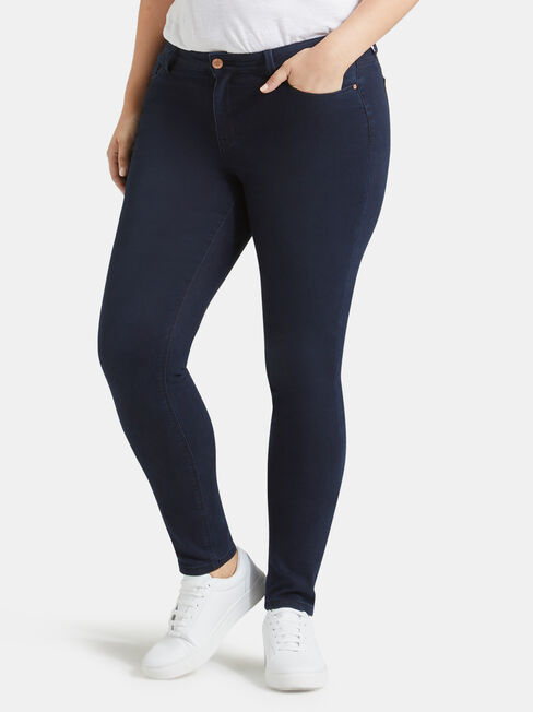 Curve Embracer Skinny Jeans Indigo Ink