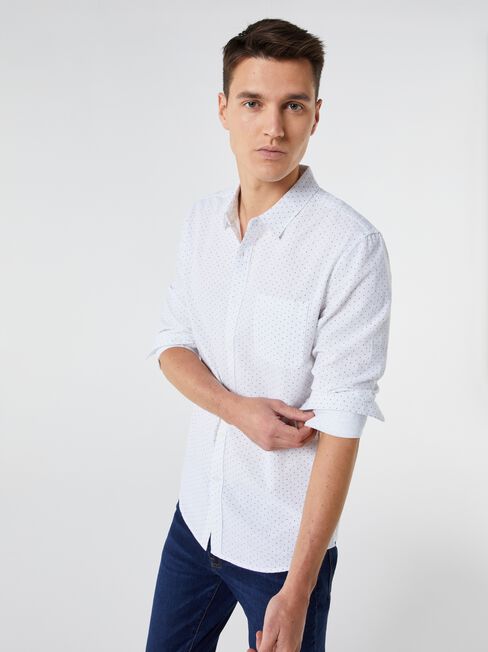 LS Ricky Print Shirt