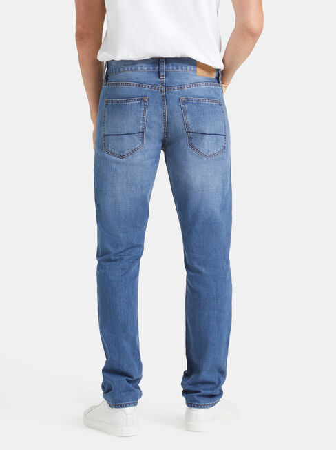Slim Straight Jeans Mineral Blue