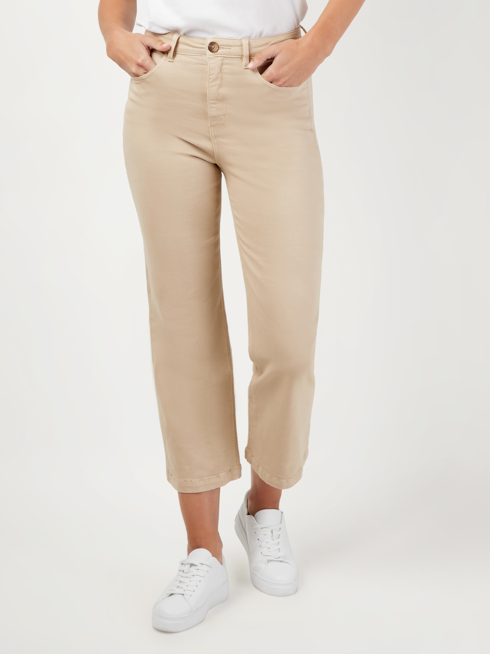 Kelly Wide Leg Crop Jeans