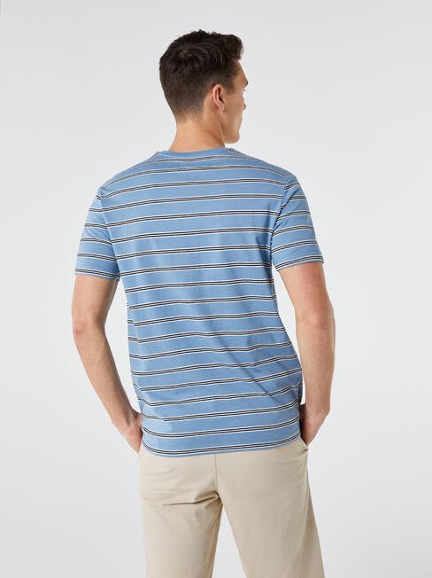 SS Odin Stripe Crew Tee