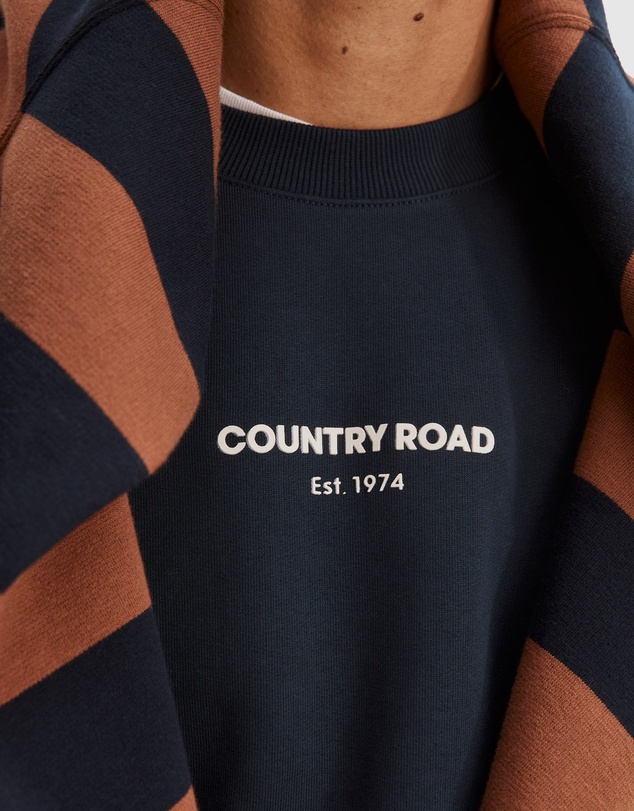 Country Road Australian Cotton Logo Sweat