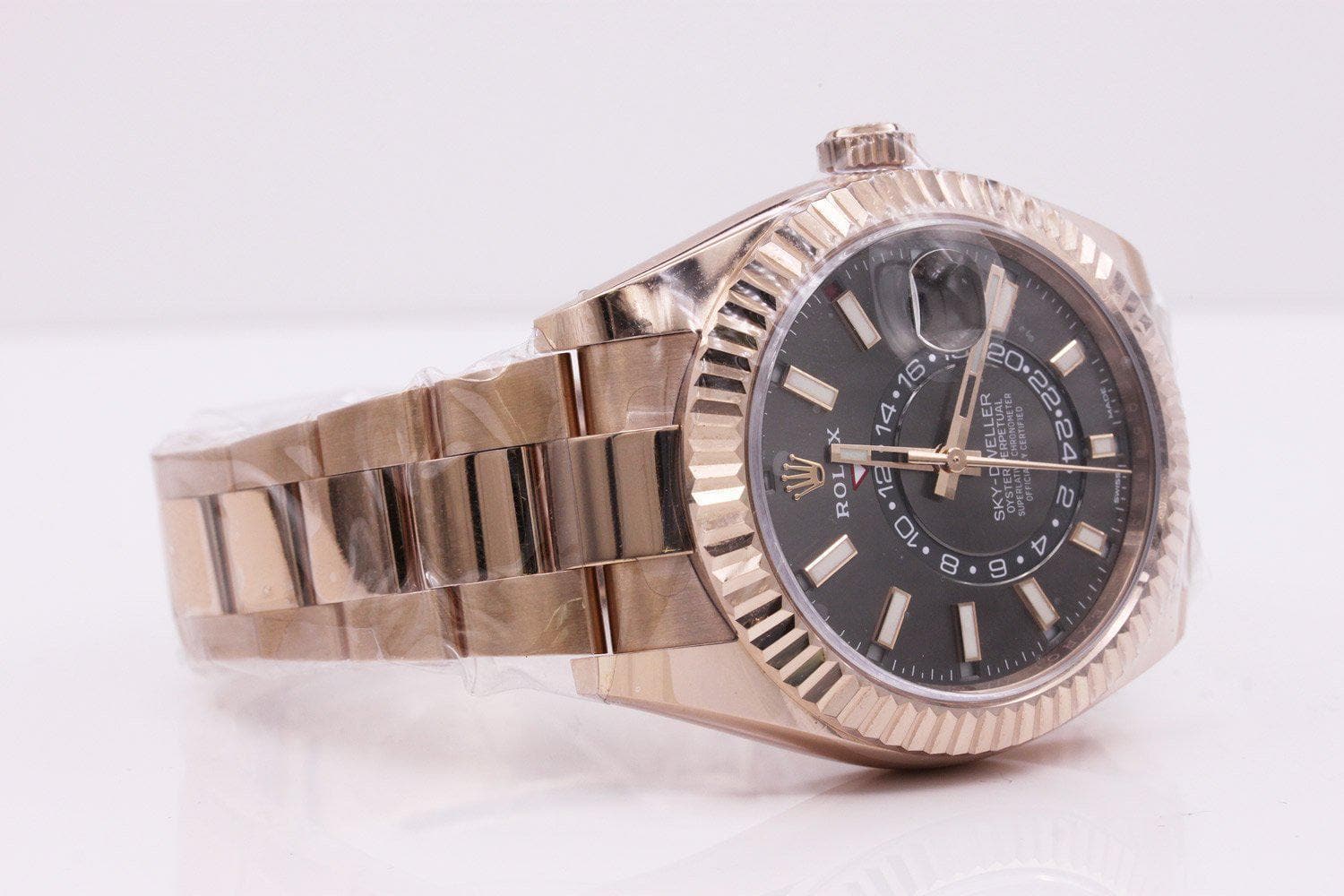 Rolex 1:1 Super Clone Sky-Dweller 42mm 326935 Rhodium Dial