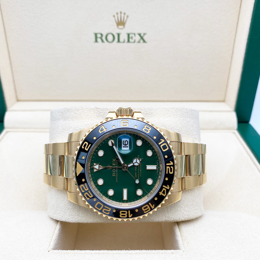 Rolex 1:1 Super Clone GMT-Master II 40mm 116718 Green Dial