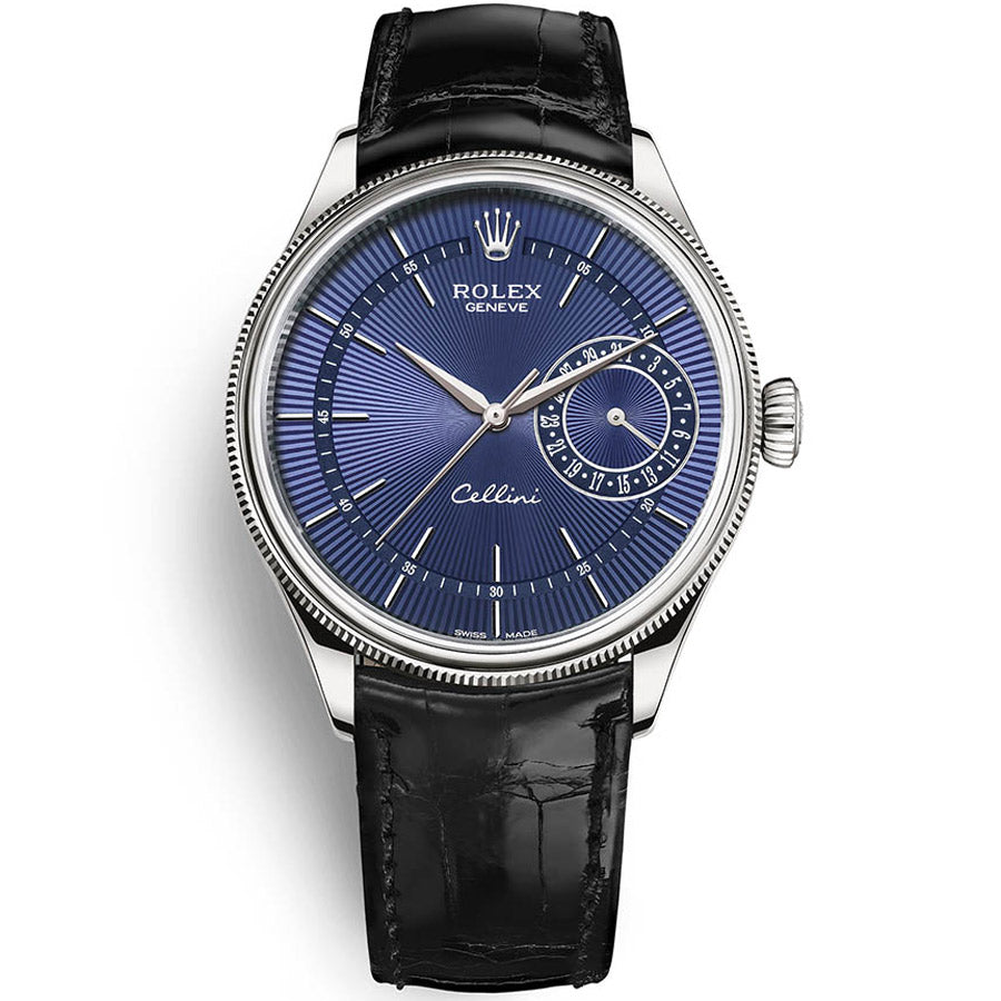 Rolex 1:1 Super Clone Cellini Date 39mm 50519 Blue Dial