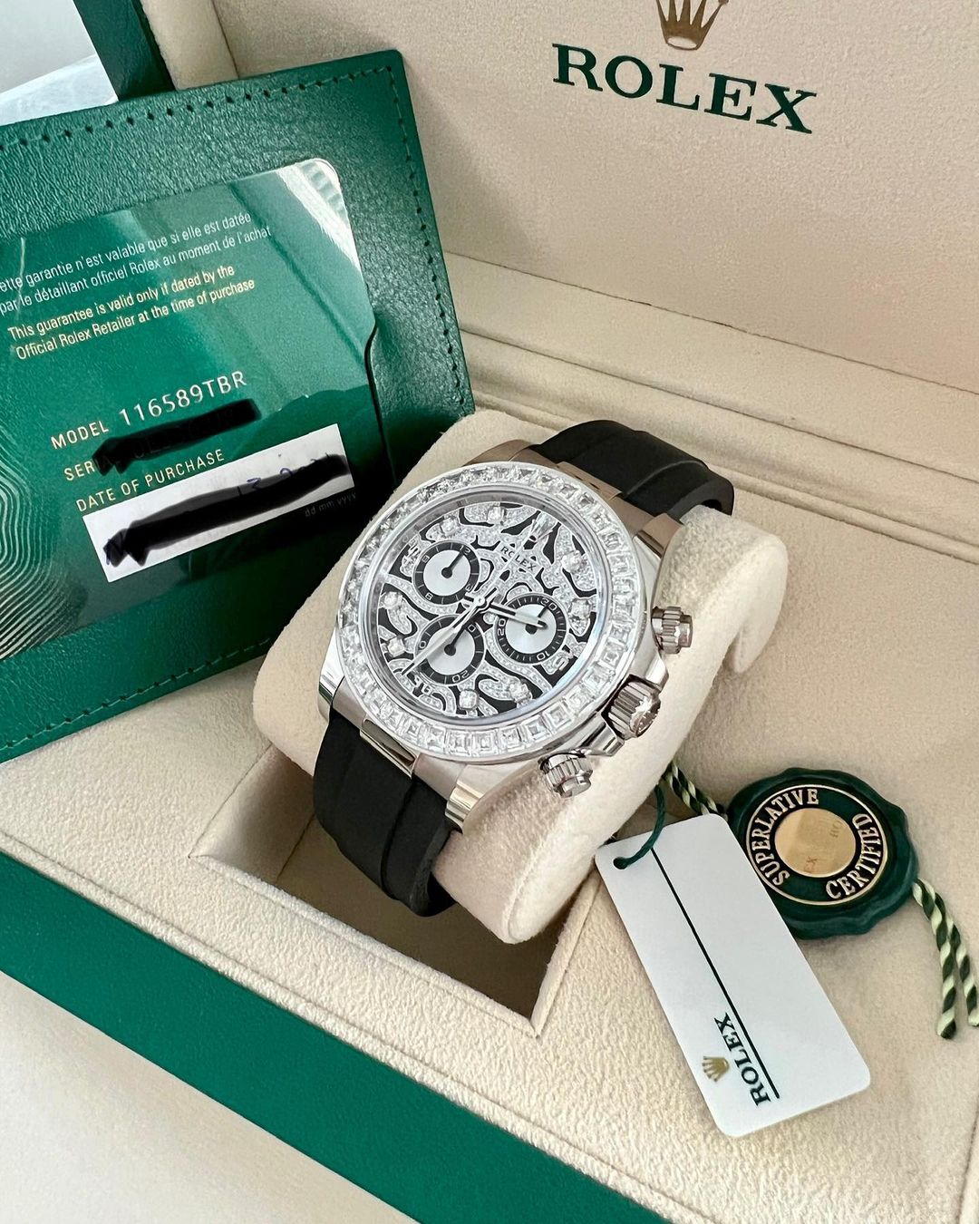 Rolex 1:1 Super Clone Daytona 116589TBR