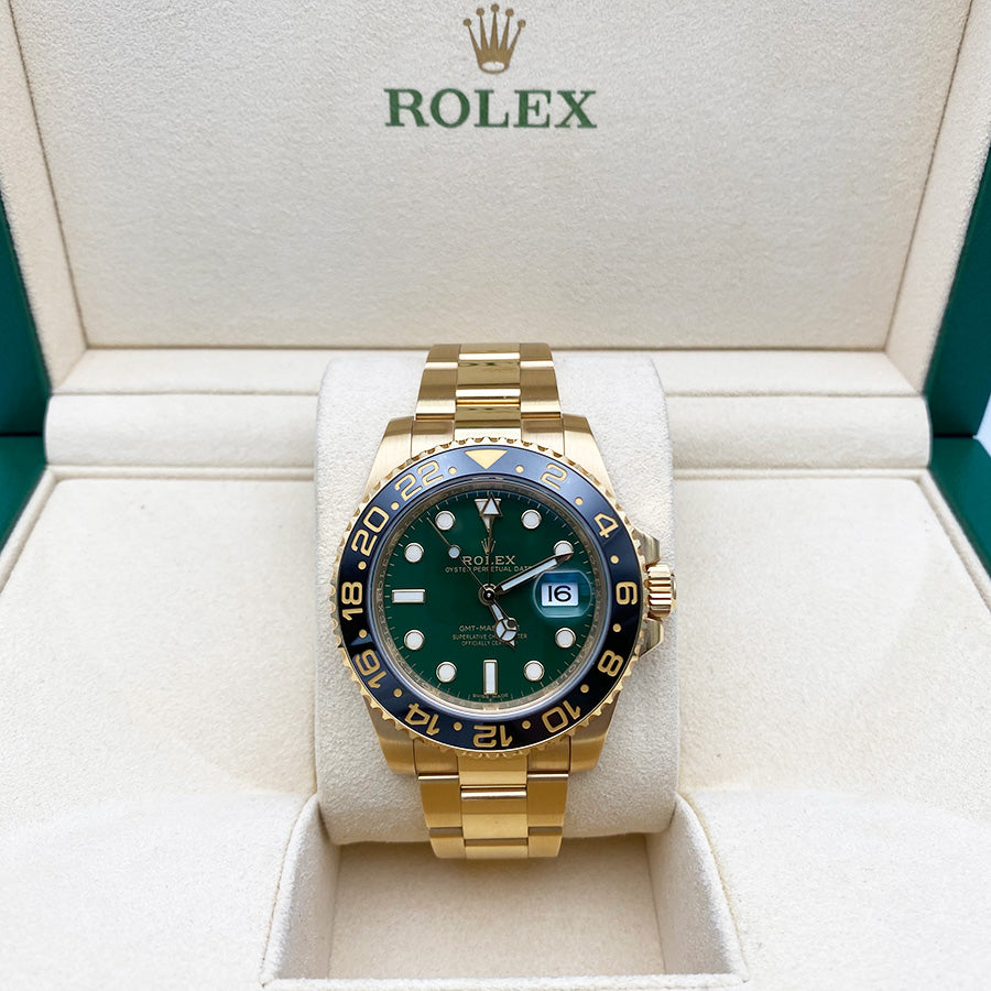 Rolex 1:1 Super Clone GMT-Master II 40mm 116718 Green Dial