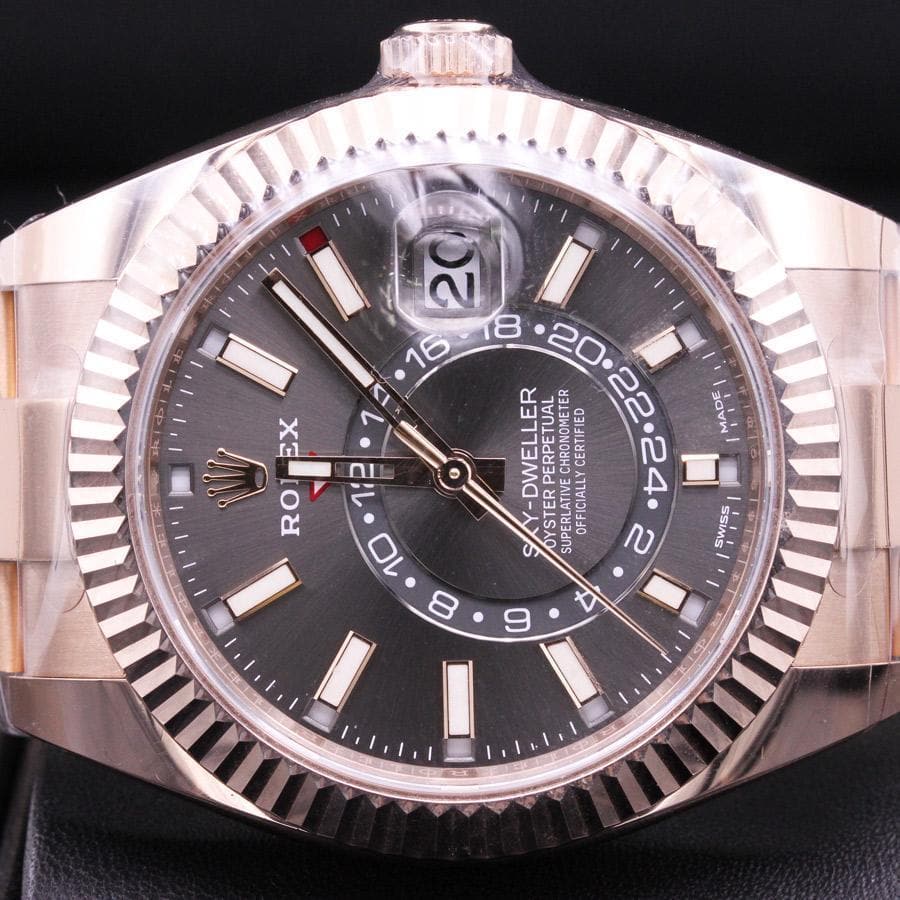 Rolex 1:1 Super Clone Sky-Dweller 42mm 326935 Rhodium Dial